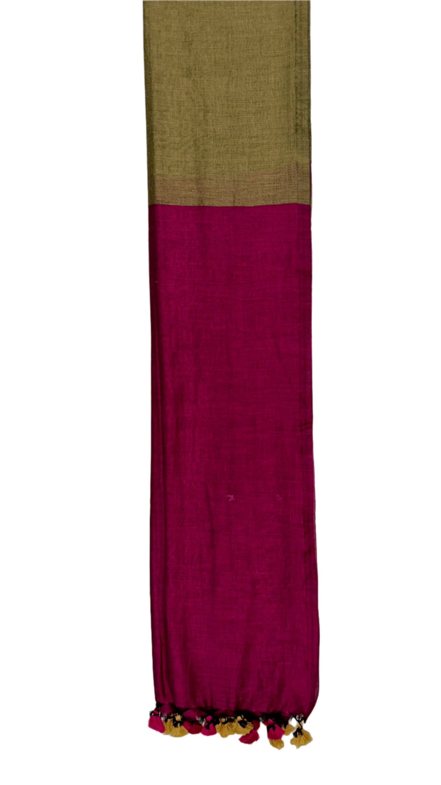 Fusion Finesse : Two Colour Sarees