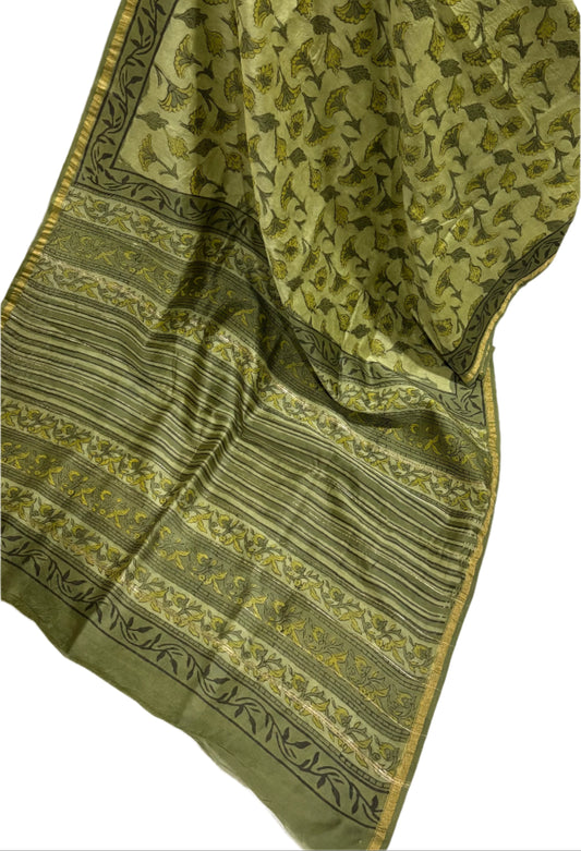 Mitti Loom Cotton Chanderi Sarees